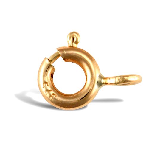 JFD014 | 9ct Yellow Gold Open Bolt Ring