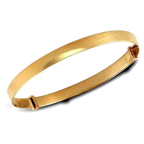 JKB065 | 9ct Yellow Gold Childrens / baby Expanding Bangle