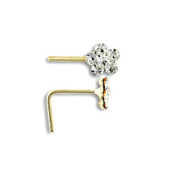 9ct Yellow Gold Nose Stud