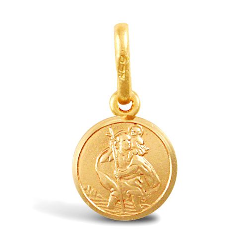 JPM001 | 9ct Yellow Gold St Christopher Pendant