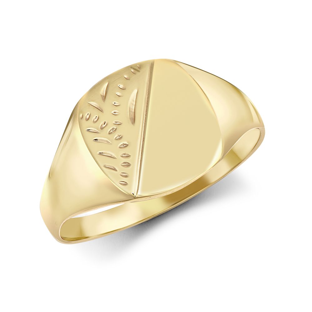 9ct Yellow Gold Signet Ring