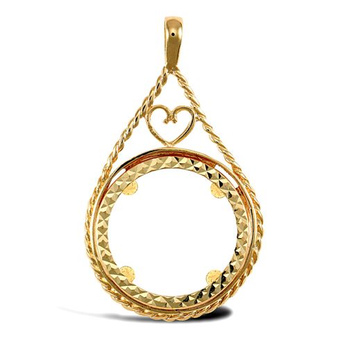 JSP012-F | 9ct Yellow Gold Full Sovereign Pendant