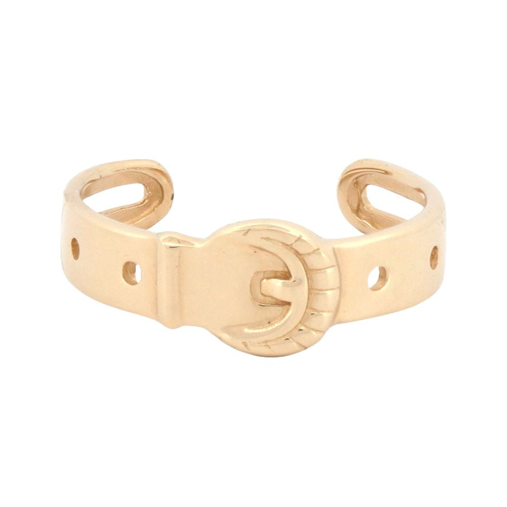 JTR029 | 9ct Yellow buckle toe ring