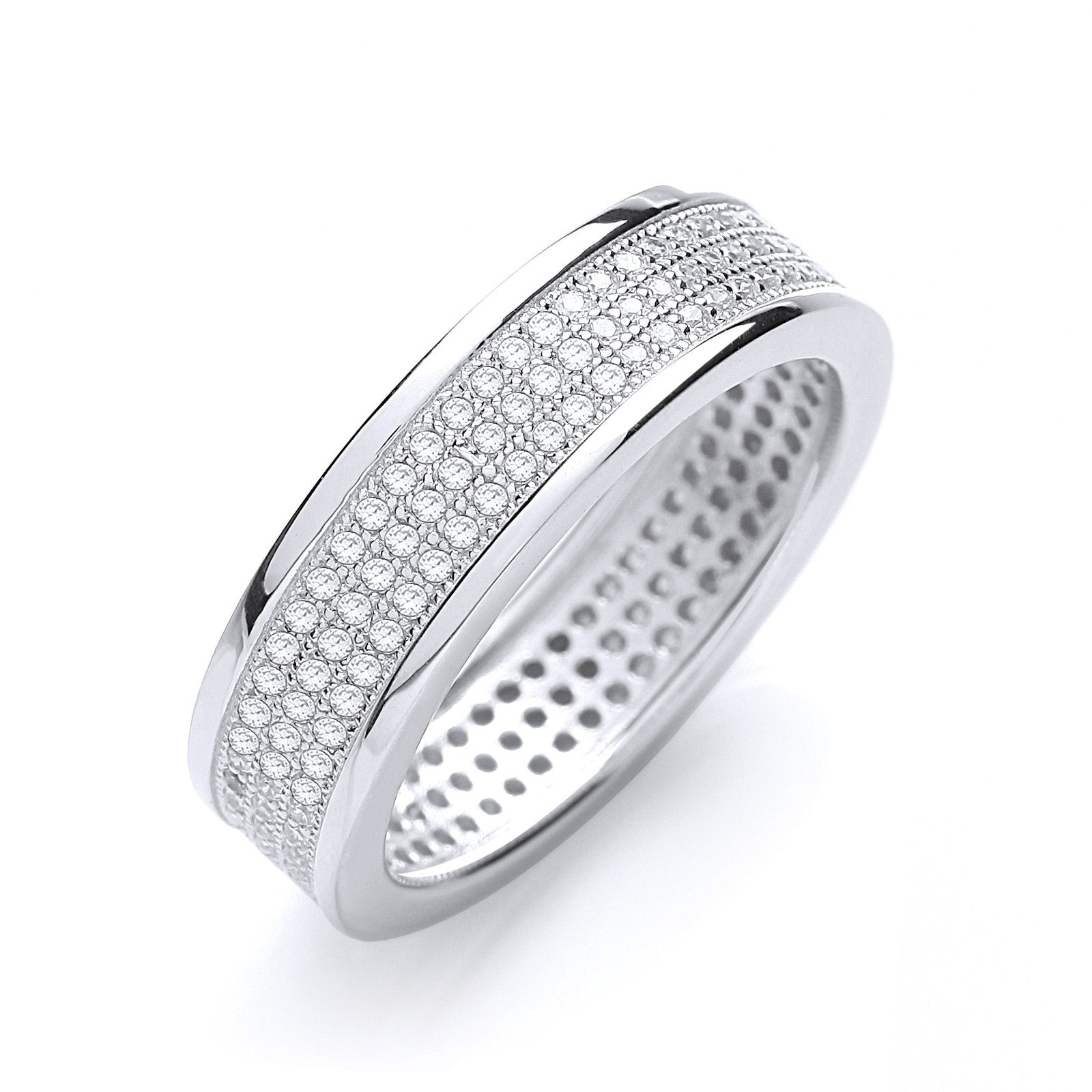 Micro Pave' Full ET Ring 165 Cz