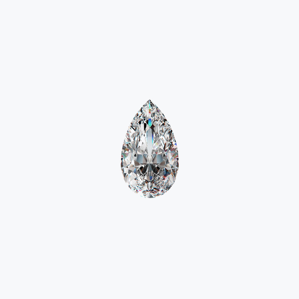 LABPE050 | Certificated 0.50cts/5.00mm Laboratory Grown Pear Cut D colour VS clarity diamond