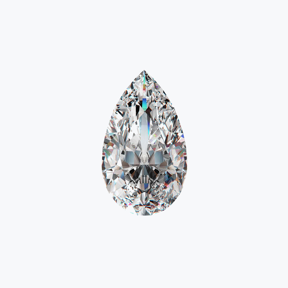 LABPE150 | Certificated 1.50cts/7.30mm Laboratory Grown Pear Cut D colour VS clarity diamond