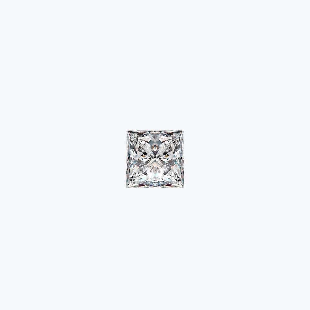 LABPR025 | 0.25cts/4.00mm Laboratory Grown Princess Cut D colour VS clarity diamond