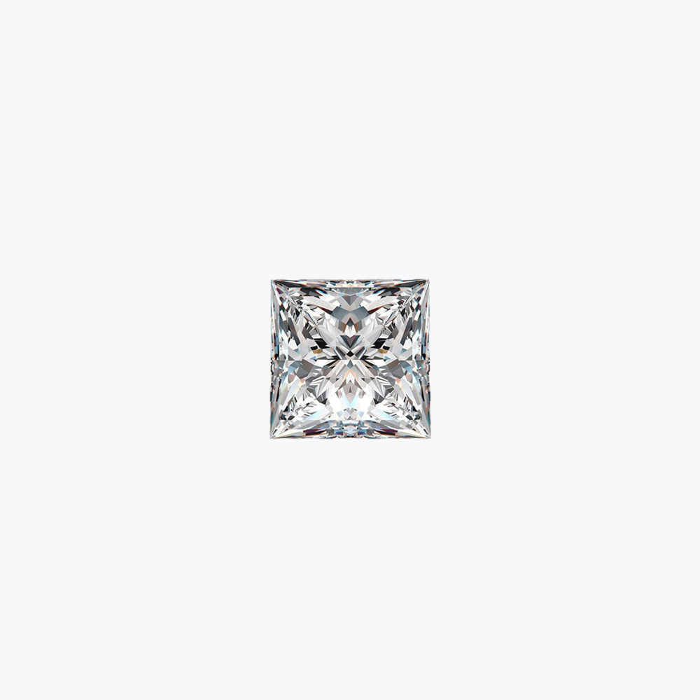 LABPR070 | Certificated 0.70cts/5.70mm Laboratory Grown Princess Cut D colour VS clarity diamond