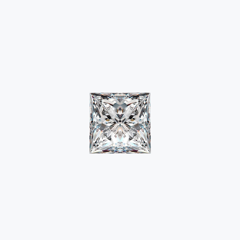 LABPR100 | Certificated 1.00cts/6.5mm Laboratory Grown Princess Cut D colour VS clarity diamond