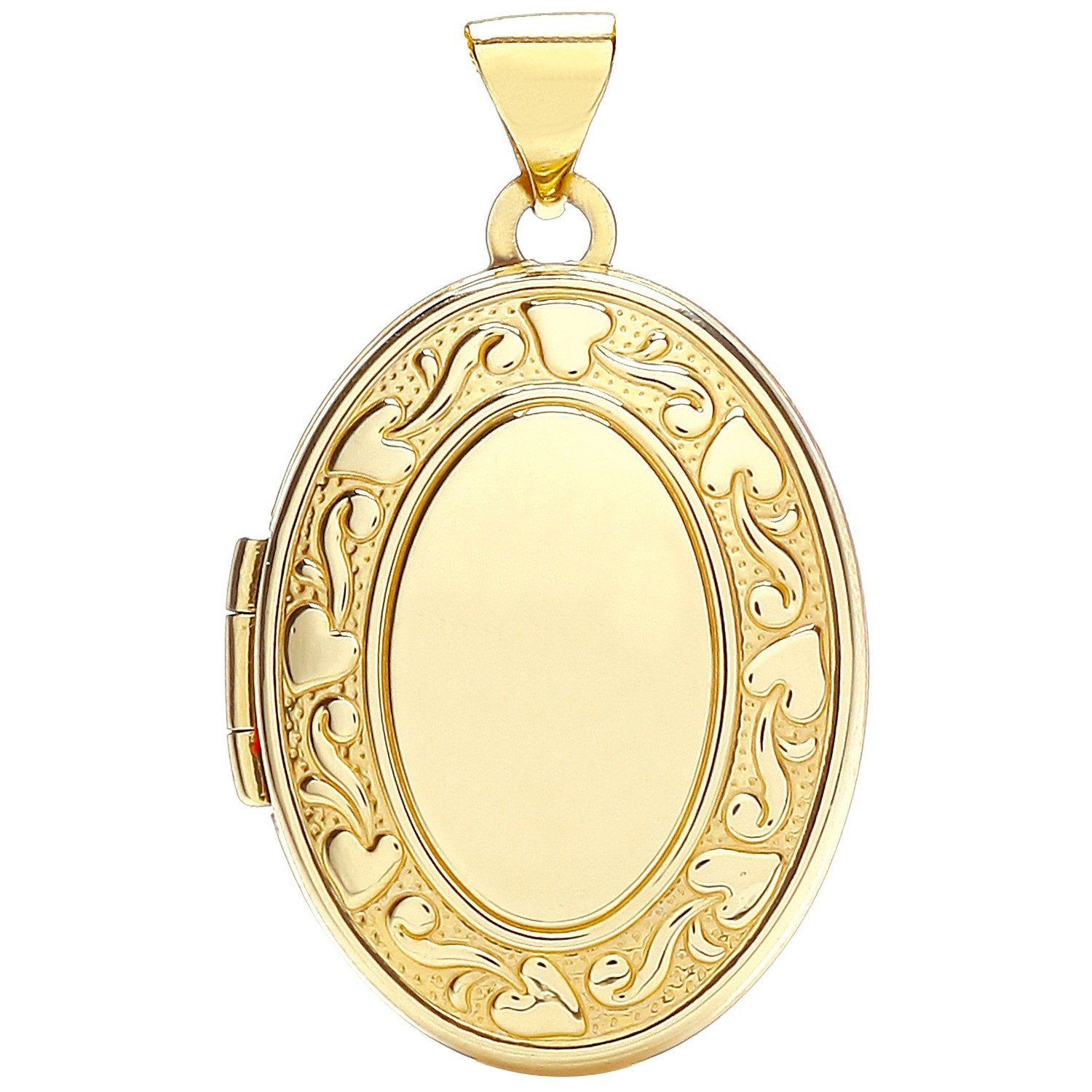 Y/G Oval Shaped Locket