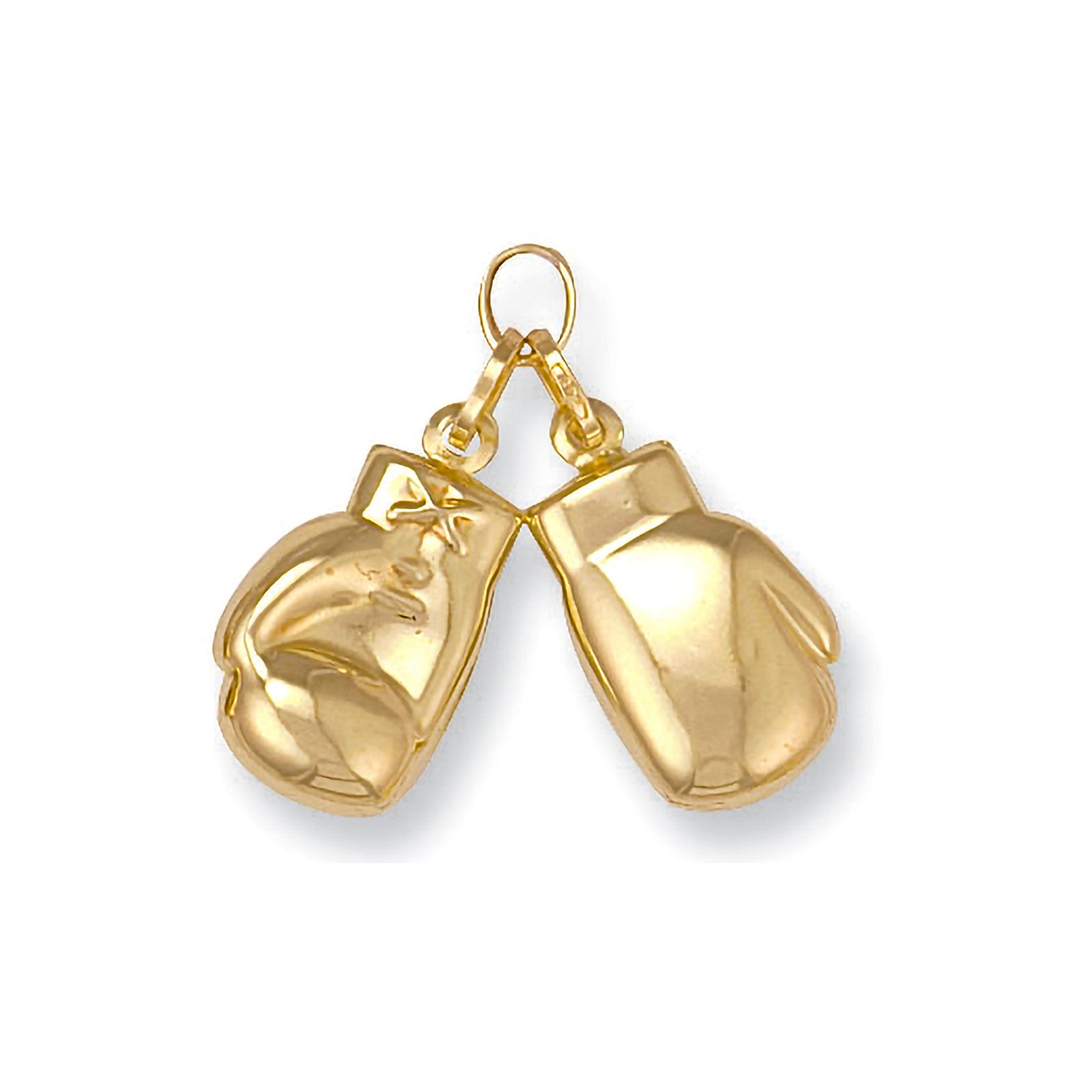 Yellow Gold Boxing Glove Pendant - 9ct Gold