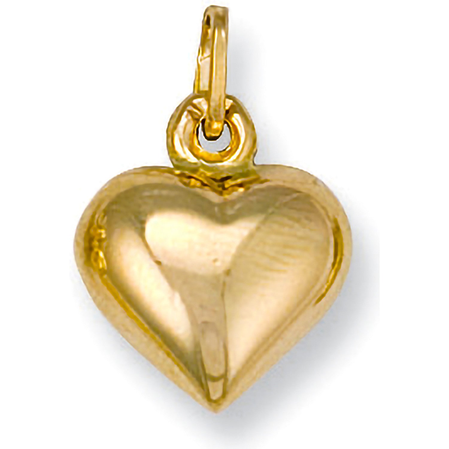 Yellow Gold Heart Pendant - 9ct Gold