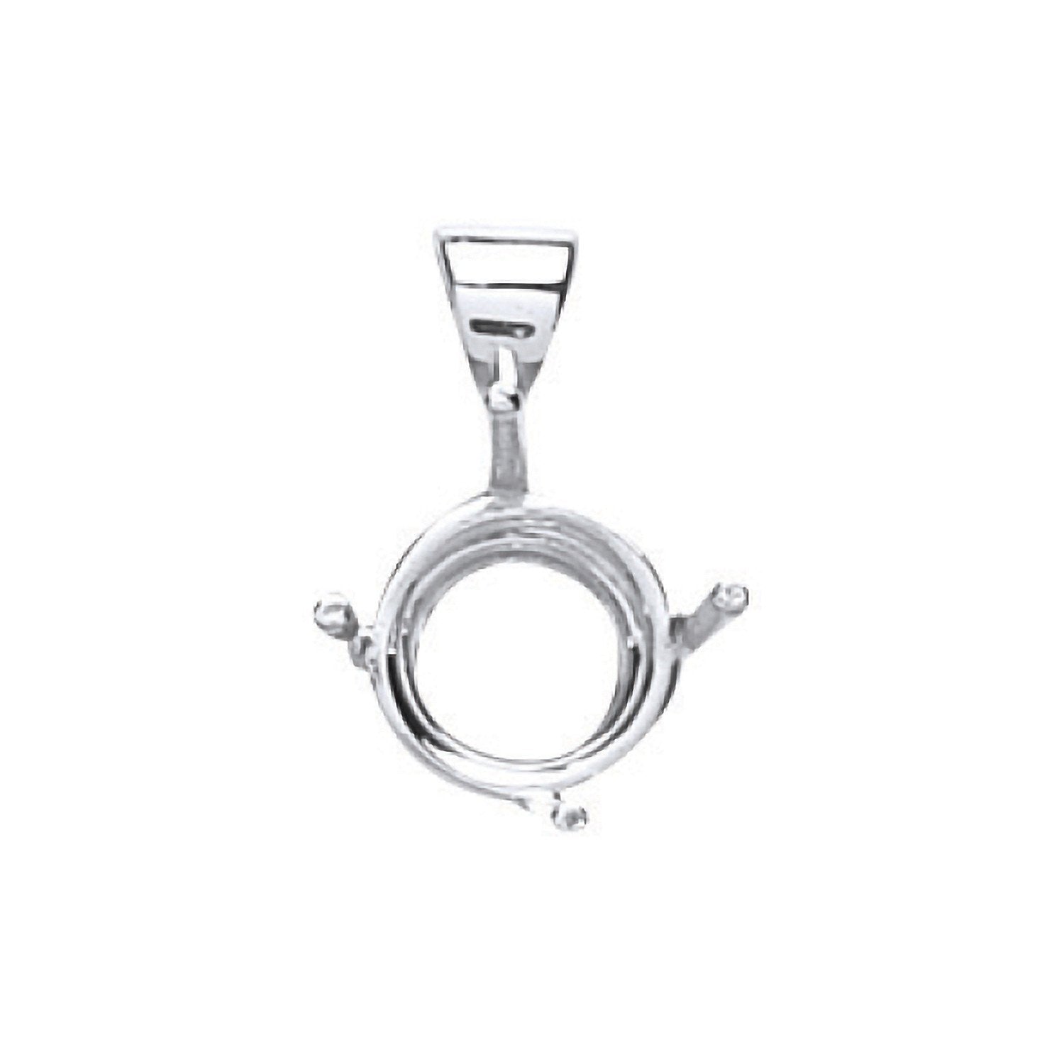 18ct W/G Pendant Mount 1.00-1.50ct