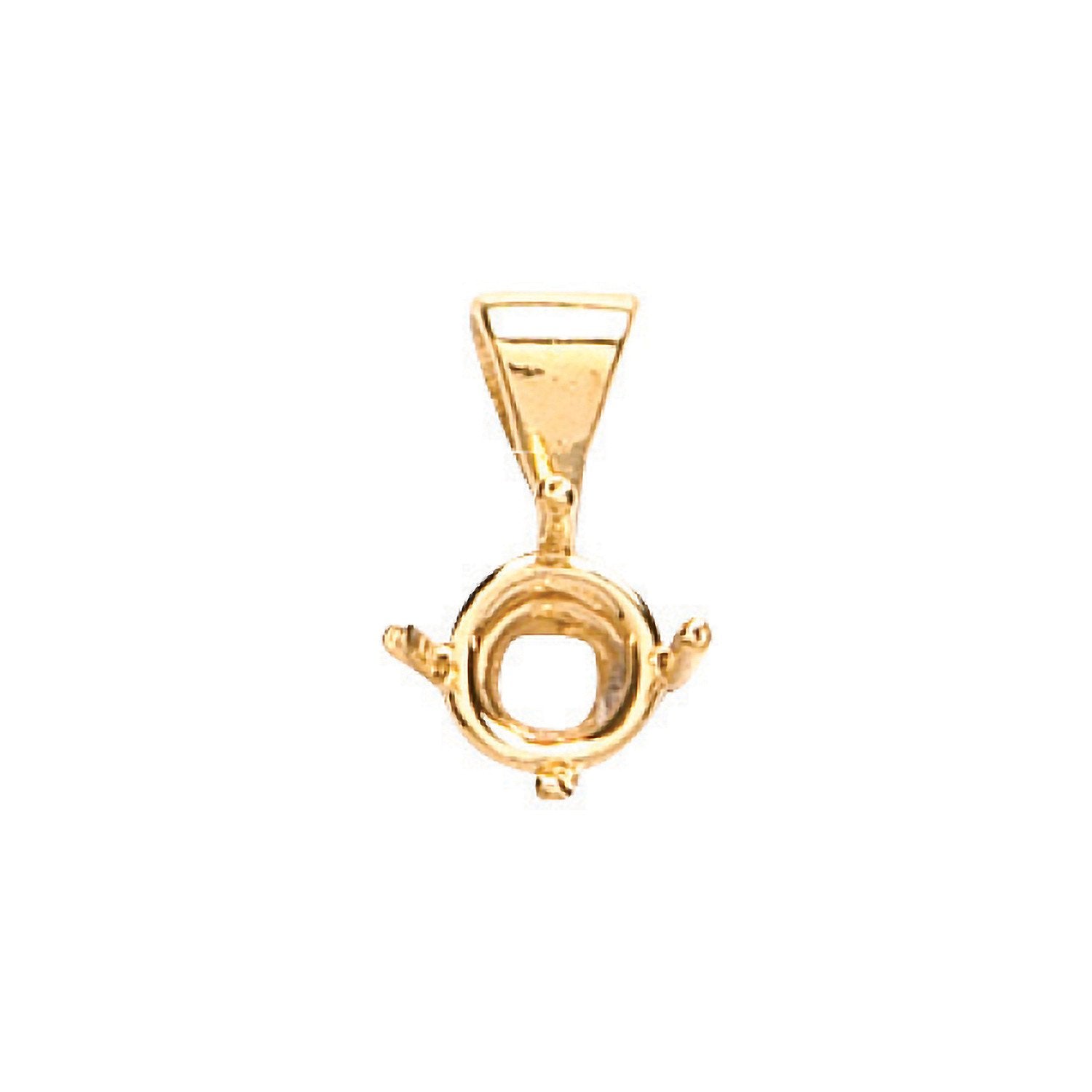18ct Y/G Pendant Mount 0.30-0.35ct
