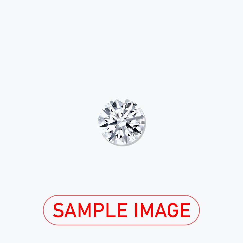 NAT0014 | Certificated 0.59cts/5.43mm Natural Round Brilliant-cut J colour Si2 clarity diamond