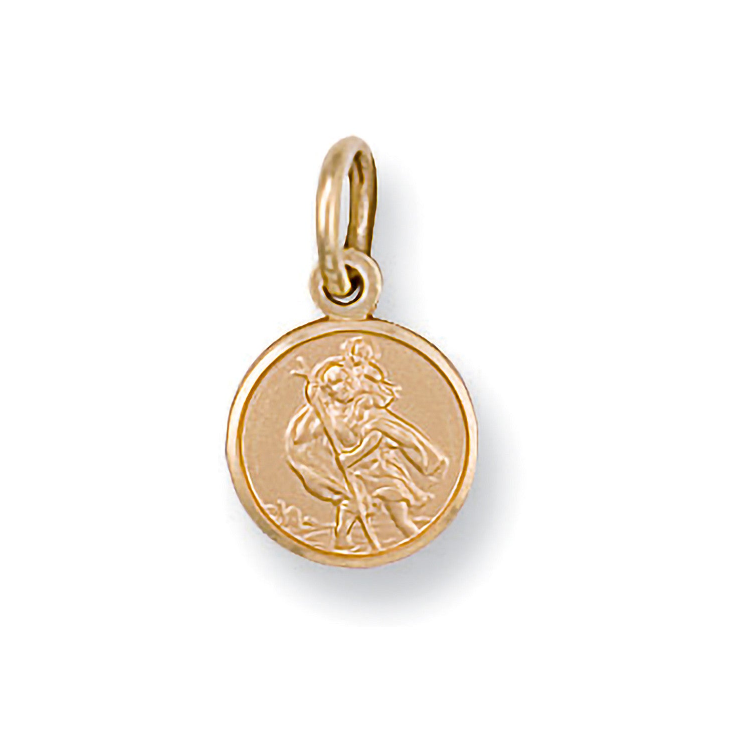 Yellow Gold St Christopher Pendant - 9ct Gold
