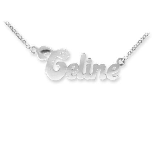 925 Sterling Silver Personalised Nameplate