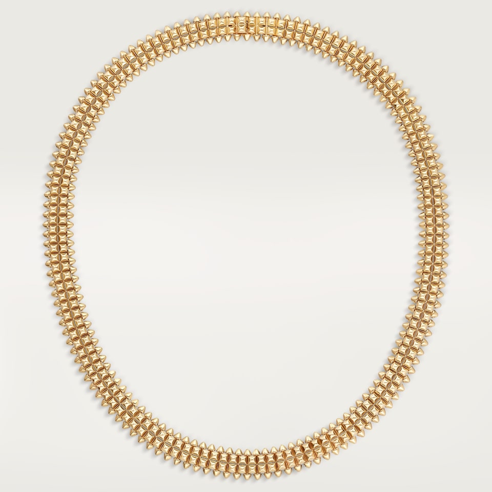 Cartier Clash de Cartier Flexible Double Row Necklace Yellow Gold