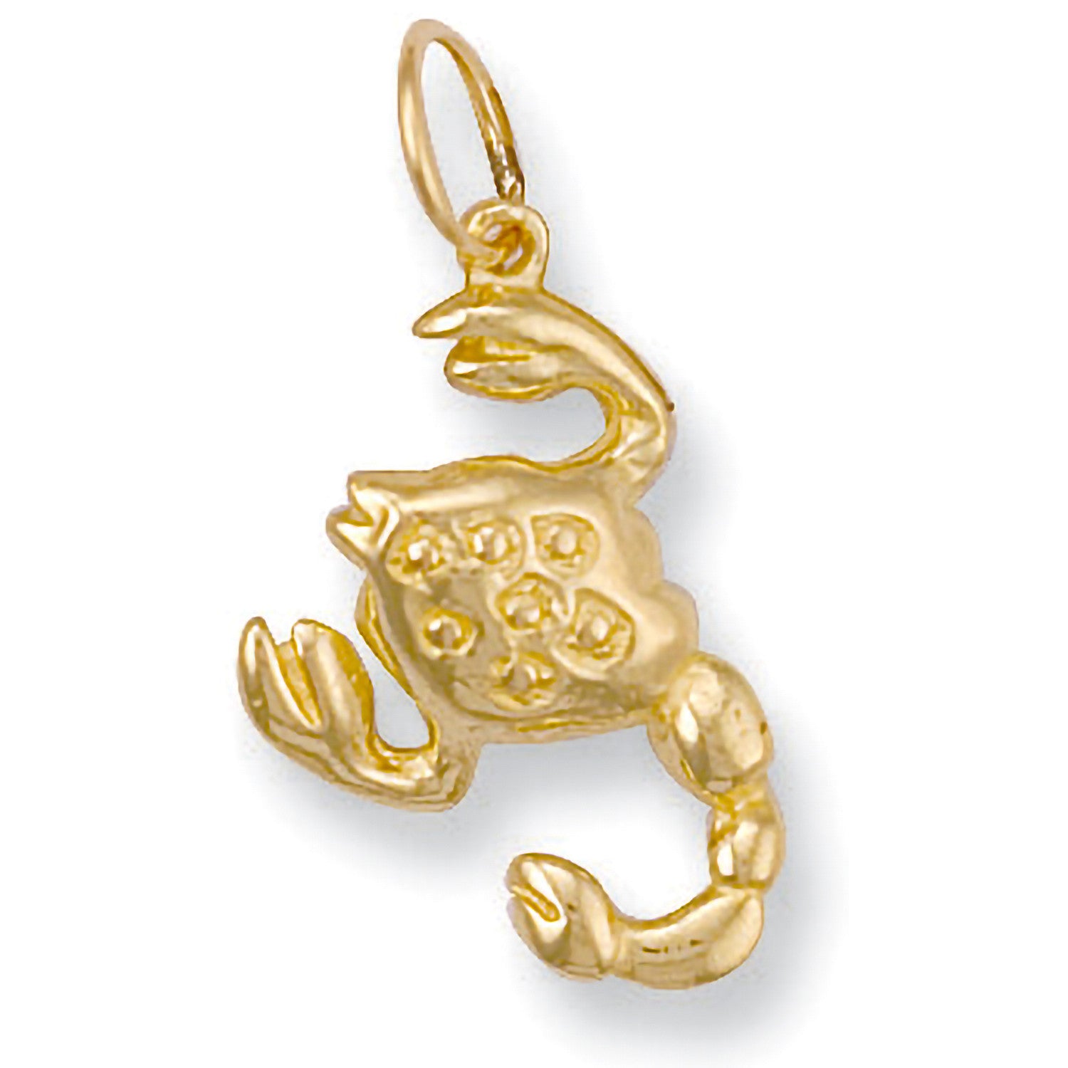 Yellow Gold Scorpio Zodiac Pendant - 9ct Gold