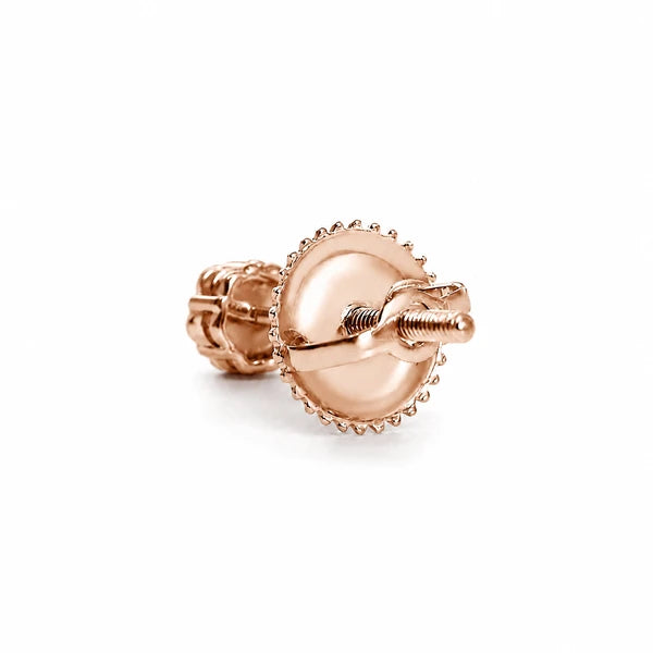 Erkals Jewellers Flower Stud Earrings 18K Gold 0.25ctw