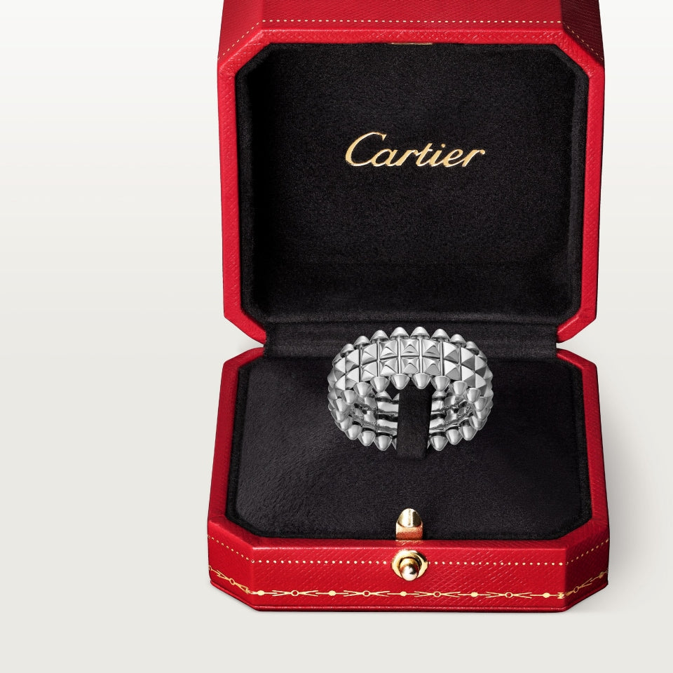 Cartier Clash de Cartier Ring Double Row White Gold