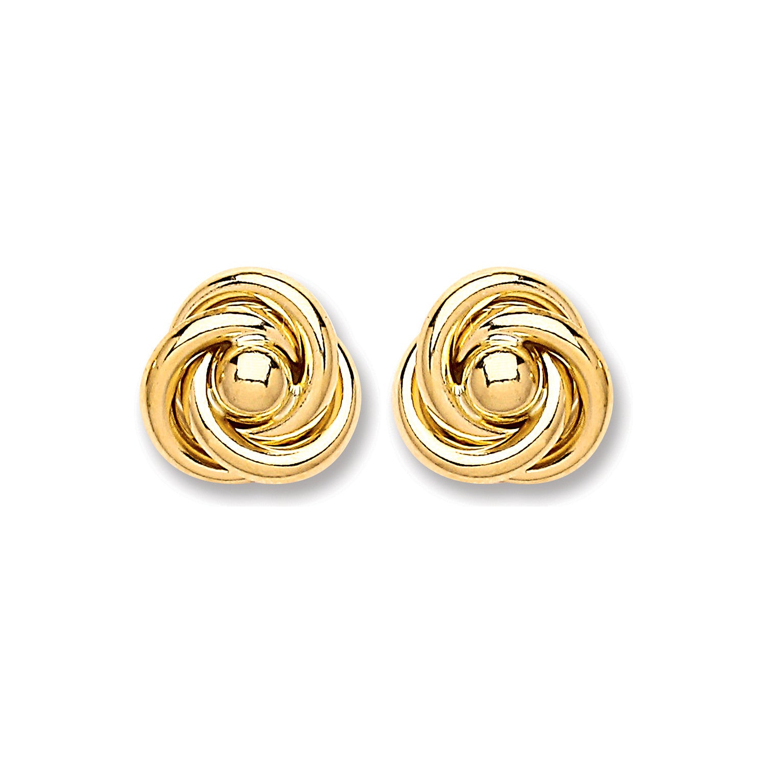 9ct Gold Medium Knot Studs