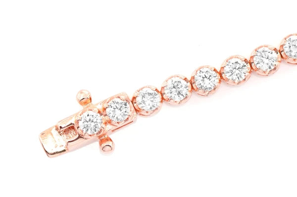 Erkals Jewellers 10pt Crown Set Diamond Bracelet 18K Gold 4.50ctw