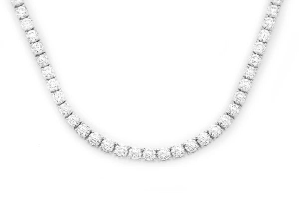 Erkals Jewellers 40pt Prong Set Diamond Tennis Necklace 18K Gold 45.00ctw