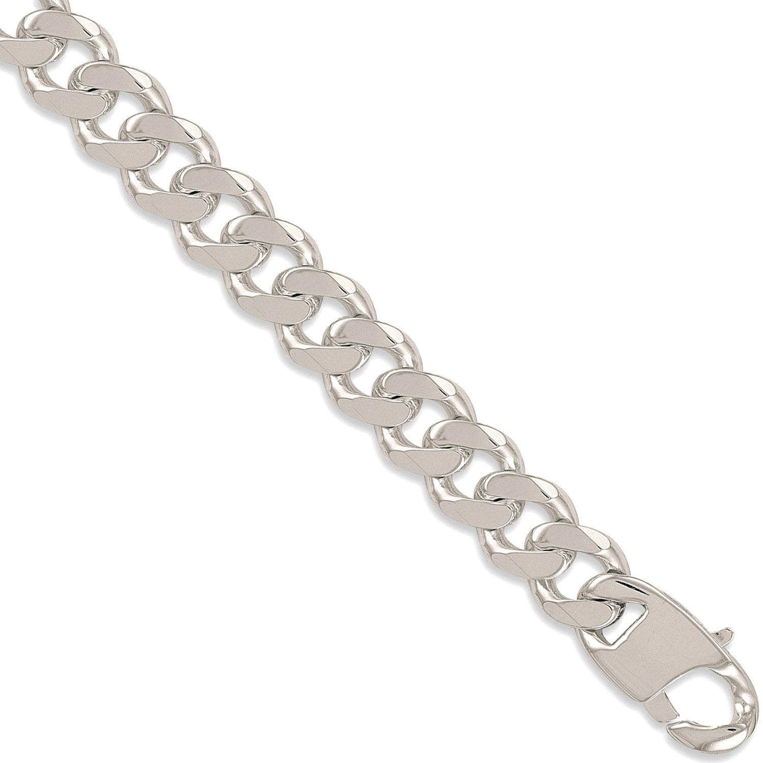 Silver 19.7mm Curb Chain