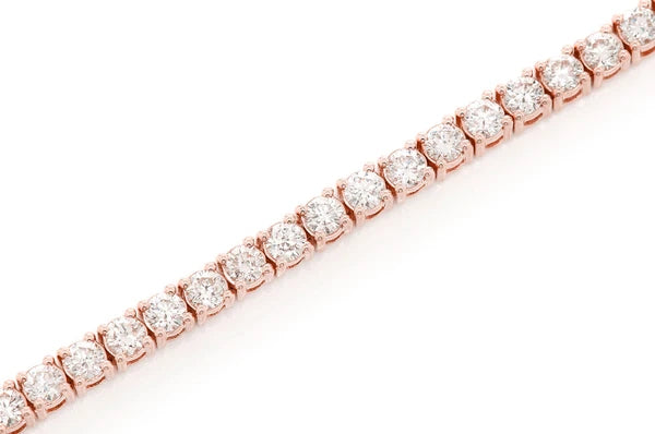 Erkals Jewellers 10pt Prong Set Diamond Tennis Bracelet 18K Gold 4.50ctw