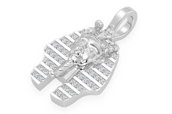 Pendentif diamant Pharaon 0,20 ct en or massif 14 carats