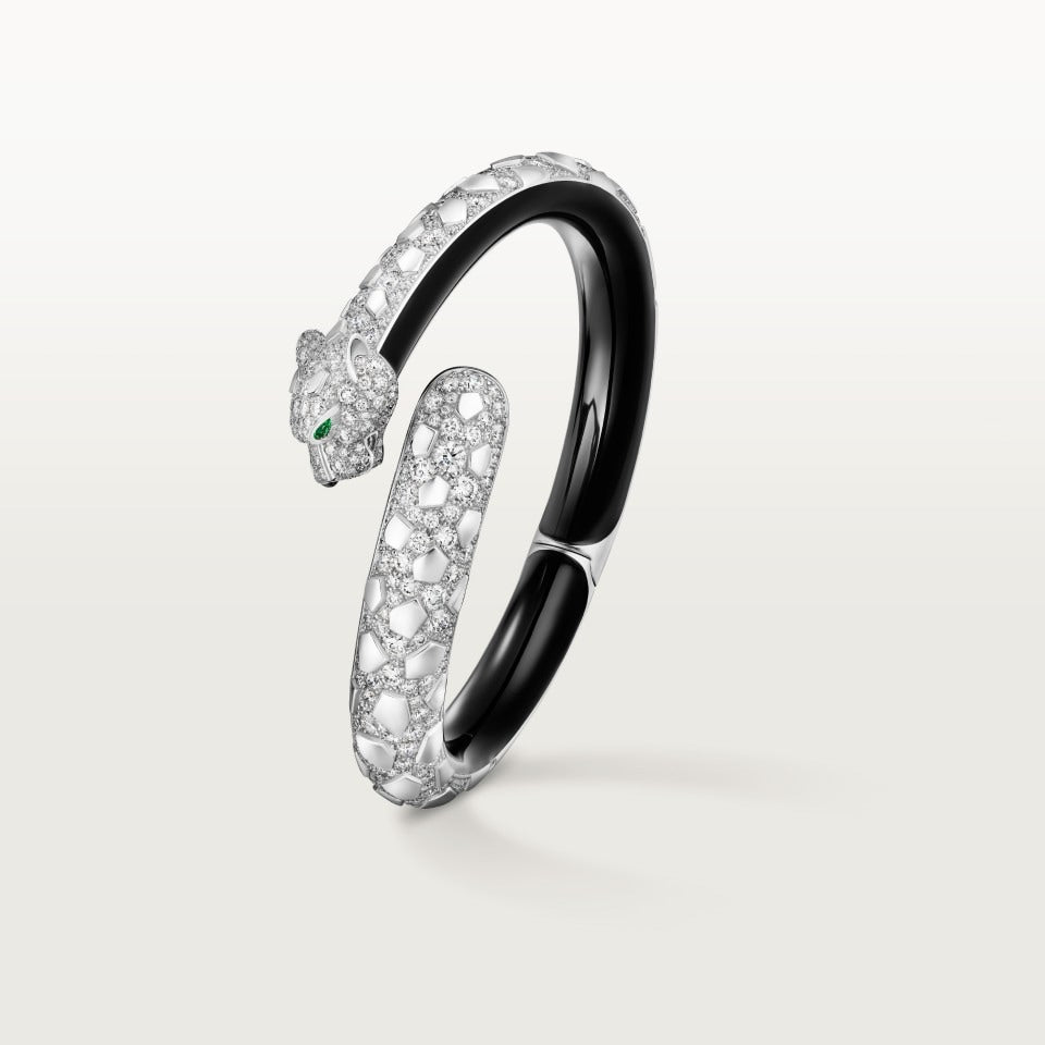 Cartier Panthère de Cartier Bracelet Paved White Gold