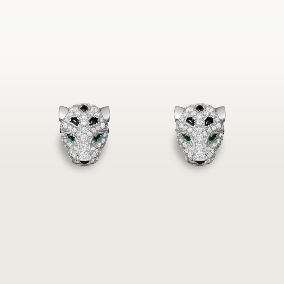 Cartier Panthère de Cartier Earrings Diamonds White Gold