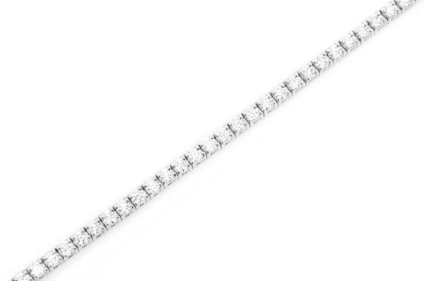 Erkals Jewellers 4pt Prong Set Diamond Tennis Bracelet 18K Gold 3.75ctw