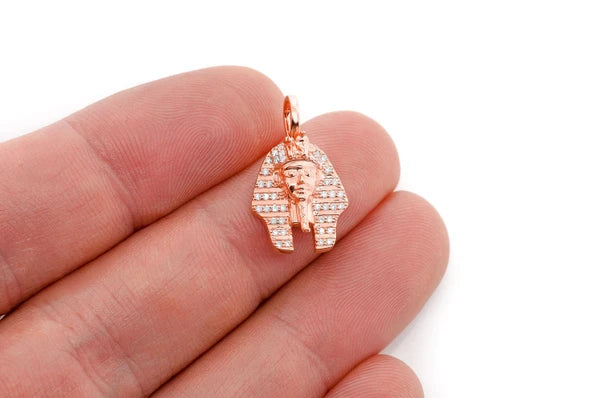 Erkals Jewellers Pharaoh Pendant 18K Gold Diamond 0.20ctw