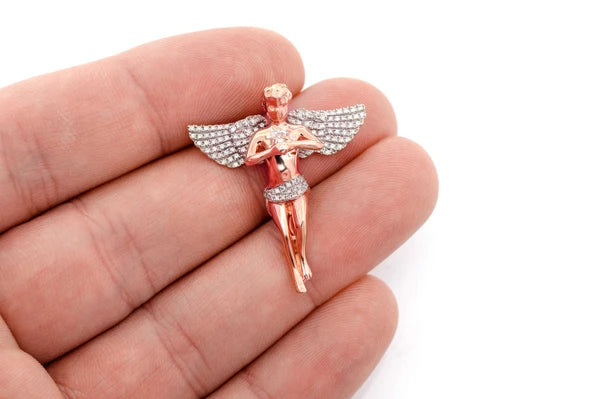 Erkals Jewellers Angel Diamond Pendant 18K Gold 0.50ctw