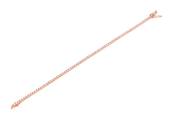 Erkals Jewellers 4pt Prong Set Diamond Tennis Bracelet 18K Gold 3.75ctw