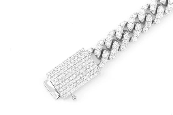 Erkals Jewellers 4mm Miami Cuban Diamond Bracelet 18K Gold 1.50ctw