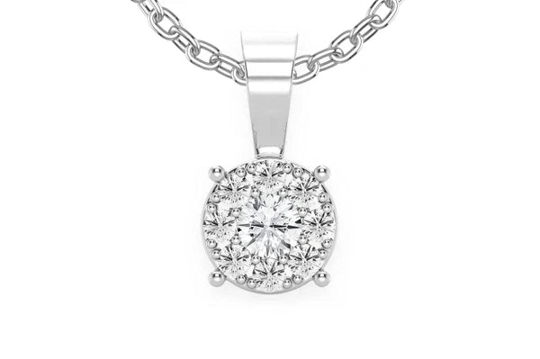 Erkals Jewellers Mosaic Pendant 18K Gold Diamond 0.25ctw