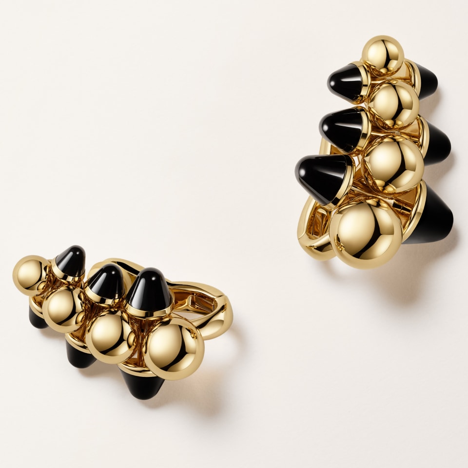 Cartier Clash de Cartier Earrings Extra-Large Onyx Multiwear