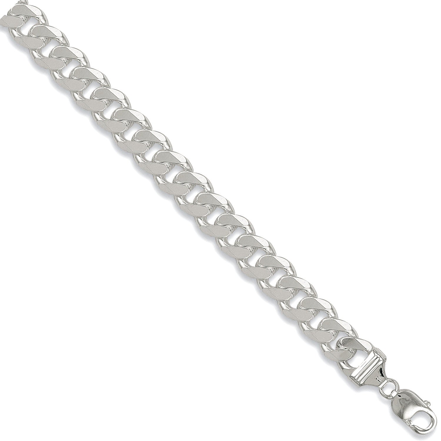 Silver 13mm Curb Chain