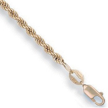Y/G Hollow Rope Anklet