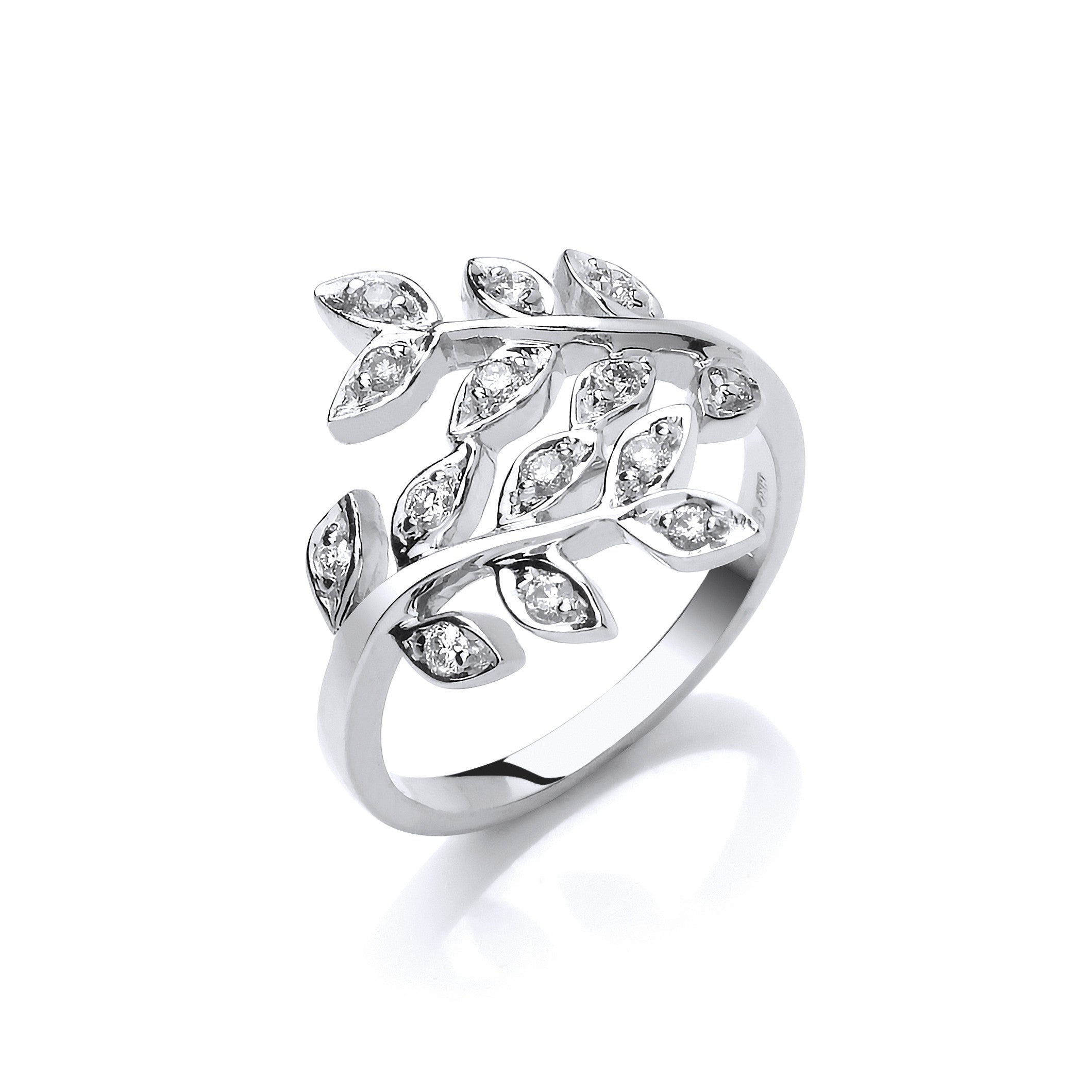9ct White Gold 0.25ct Diamond Ring - 9ct Gold