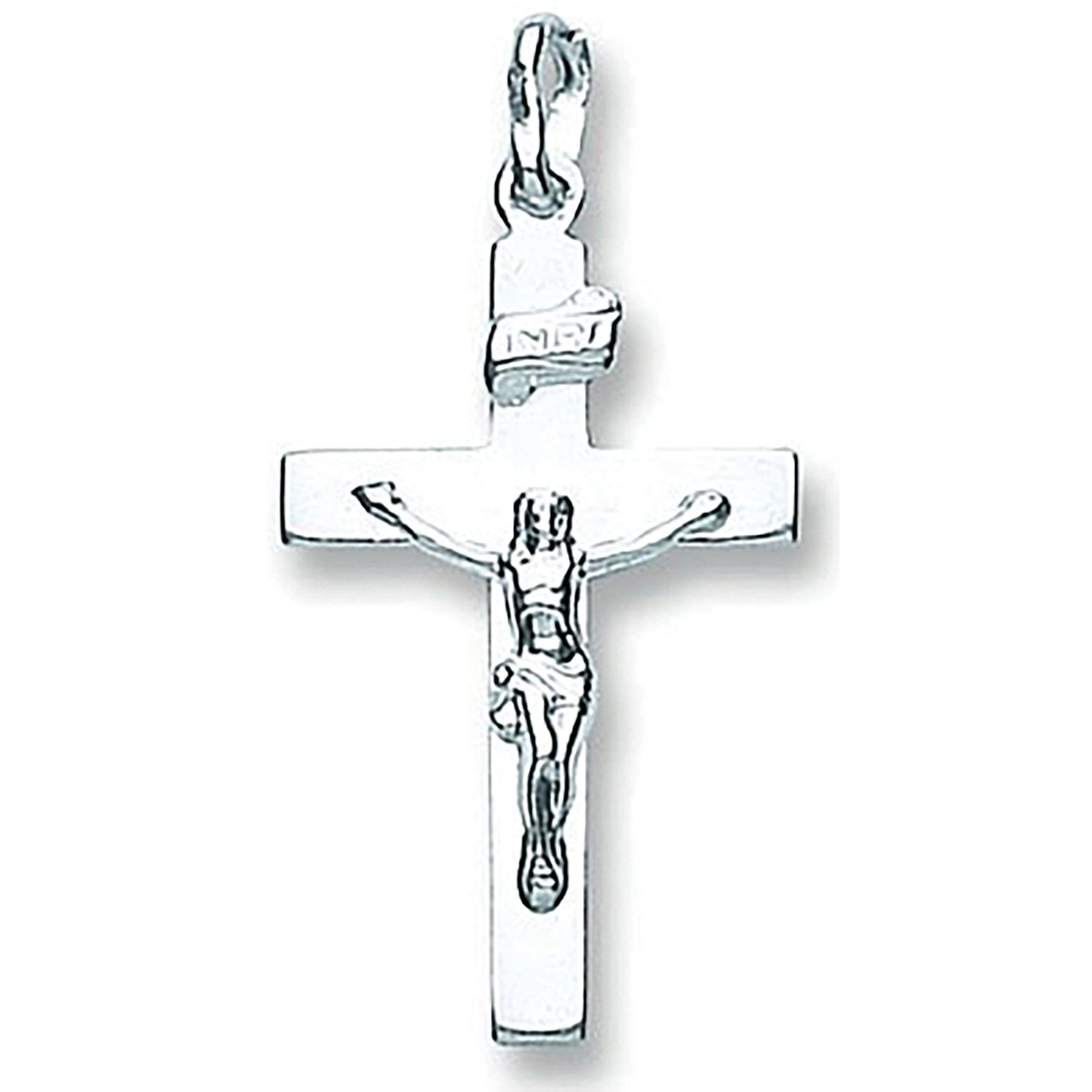 Silver Crucifix - Silver