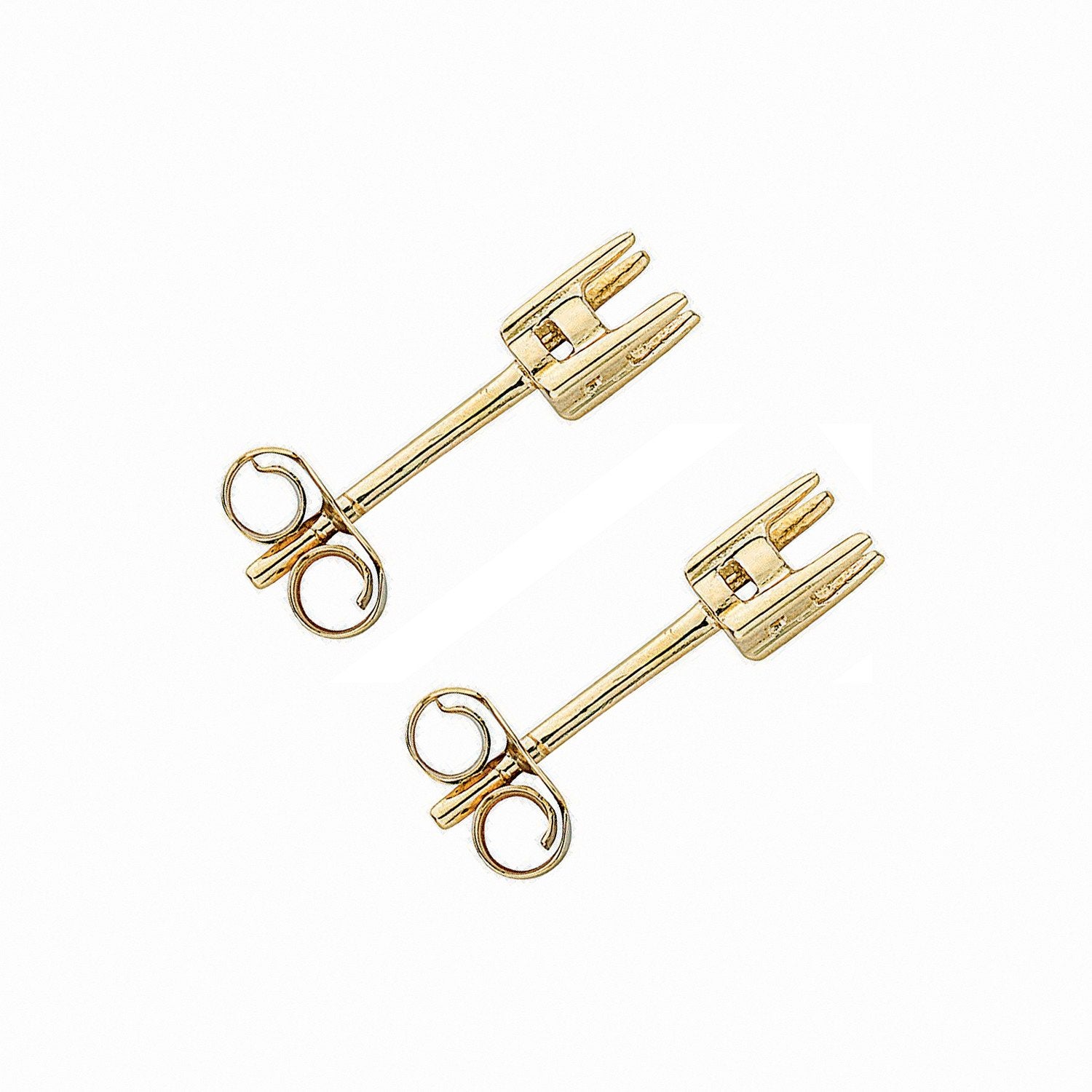 9ct Y/G Earrings Mount 0.20ctw