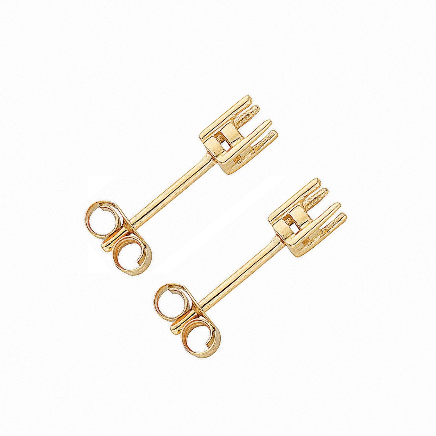 9ct Y/G Earrings Mount 0.25ctw