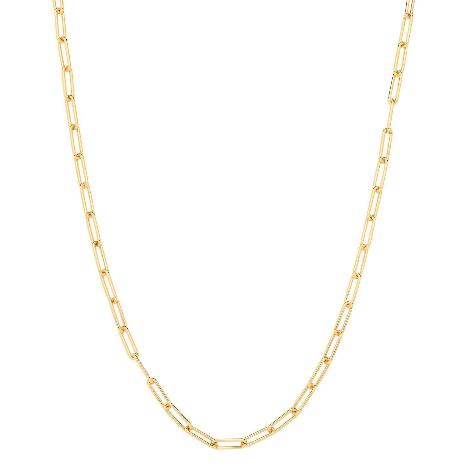 Y/G Paper Clip Hollow Necklace/Bracelet