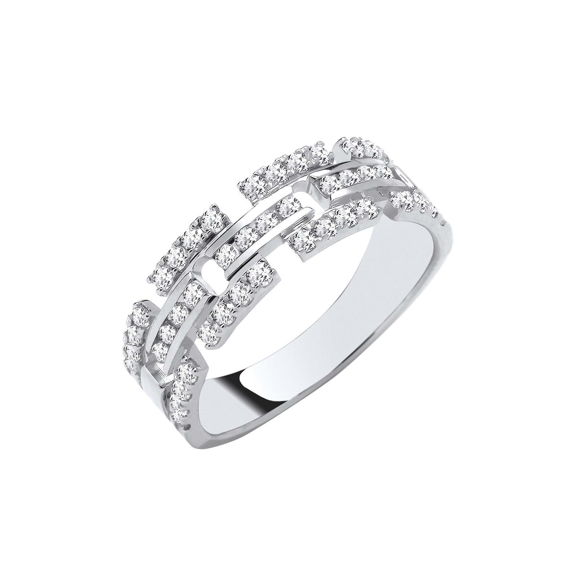 9ct White Gold 0.50ctw - 9ct Gold