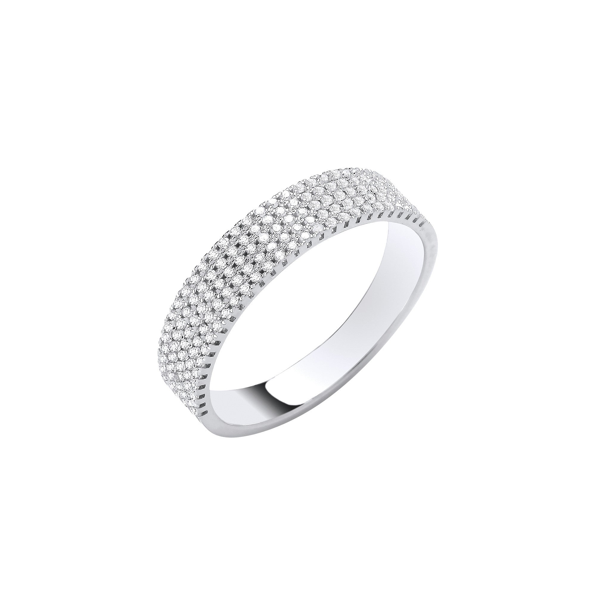 9ct White Gold 0.33ctw Ring - 9ct Gold