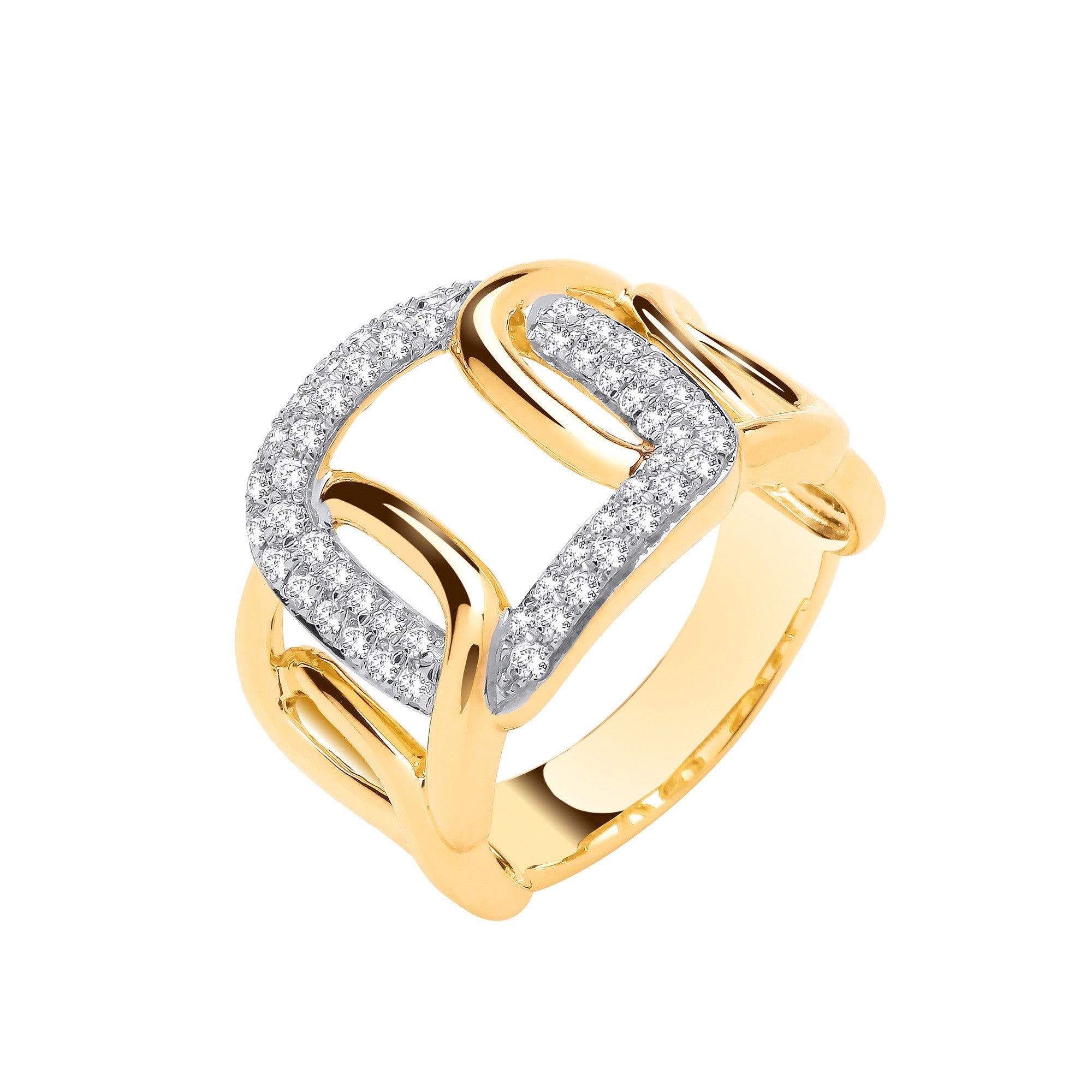 9ct Yellow Gold 0.55ctw Ring - 9ct Gold